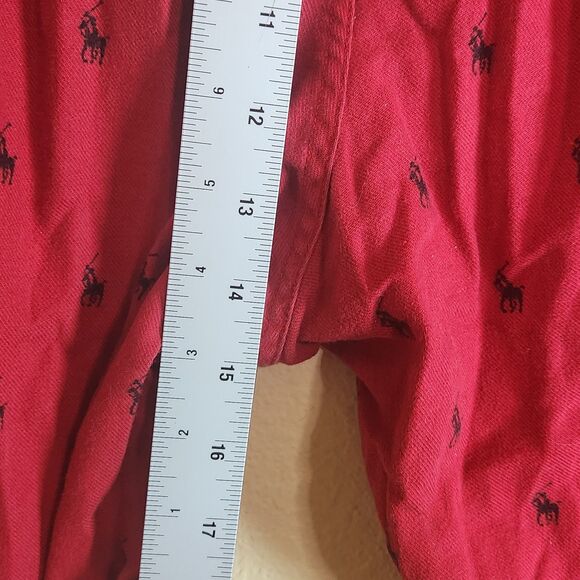 POLO‎ RALPH LAUREN Mens Ditzy Horse Logo Sleep Pants Size XL Cotton Flannel PJs - Picture 4 of 9